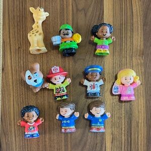 Fisher-Price Little People Kids Toy Figures Set (10 pieces)